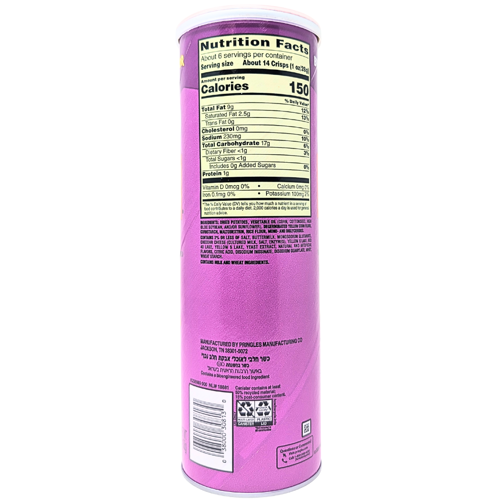 Pringles Spicy Loaded Nachos - 5.5oz