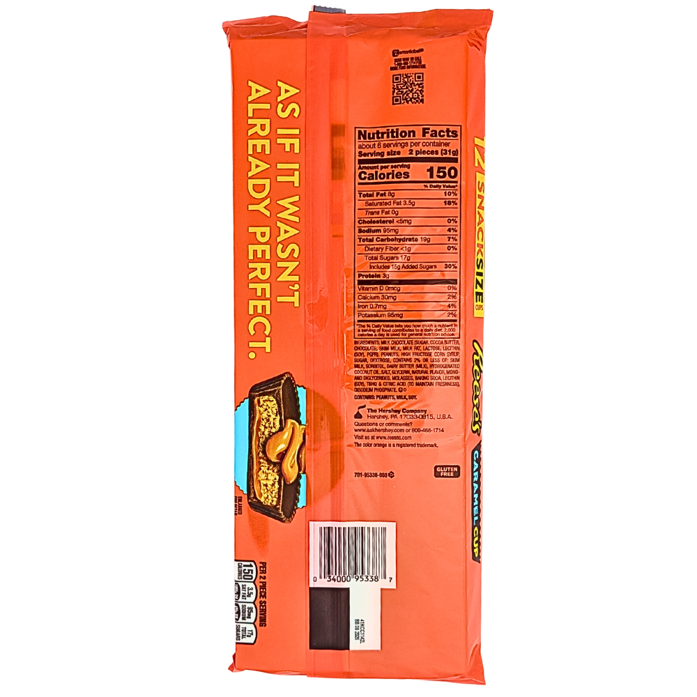 Reese's Caramel Cup 12pk - 187g *BB Aug 31 2026*