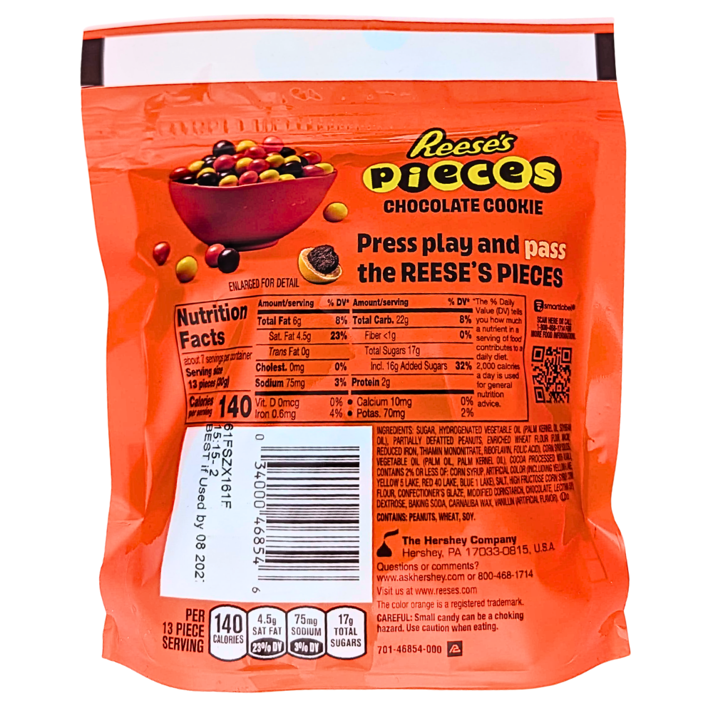 Reese's Pieces Chocolate Cookie - 7.6oz
