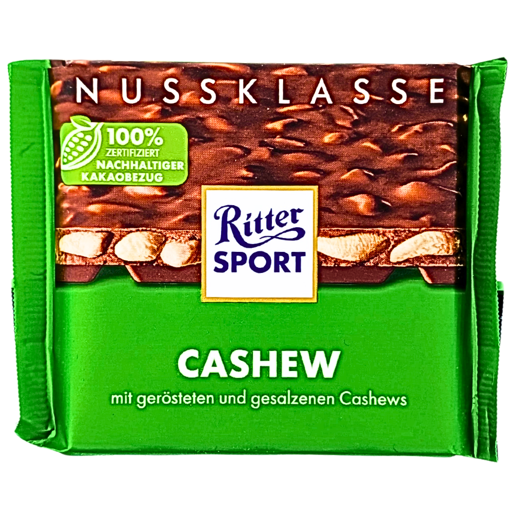 Ritter Sport Cashew - 100g *BB Sep 12 2026*