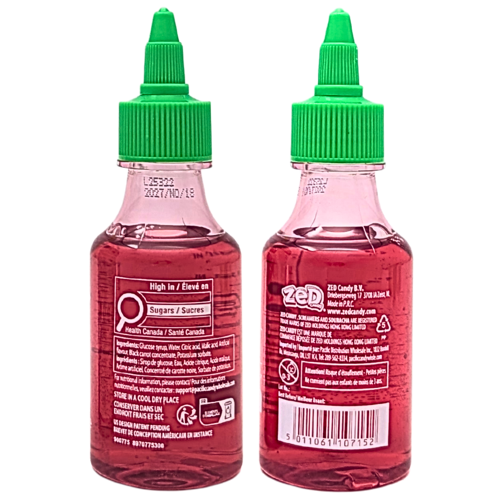 Screamers Souracha Super Sour Candy Sauce - 90mL