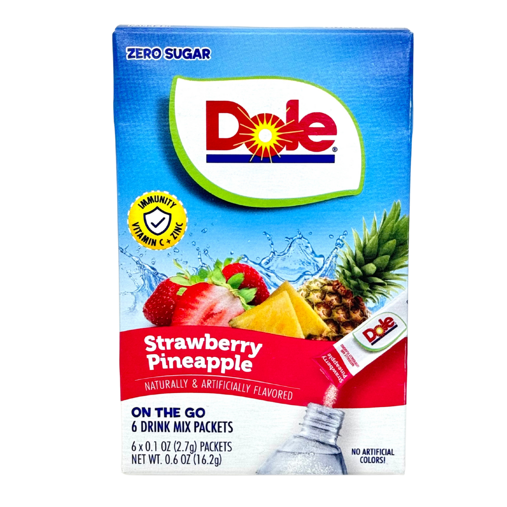 Singles To Go Dole Strawberry Pineapple (2.7g each packet)