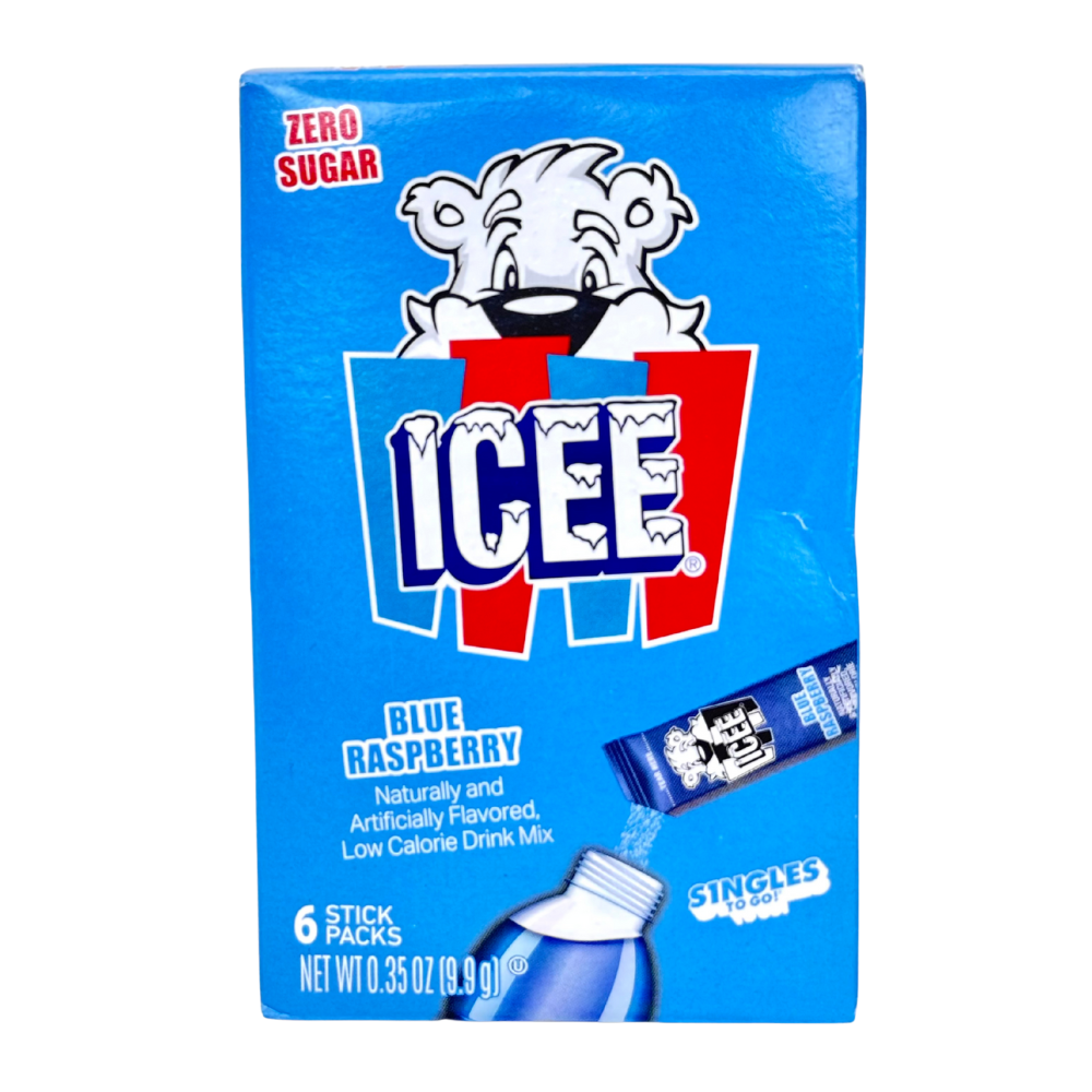 Singles To Go Icee Blue Raspberry - 9.9g