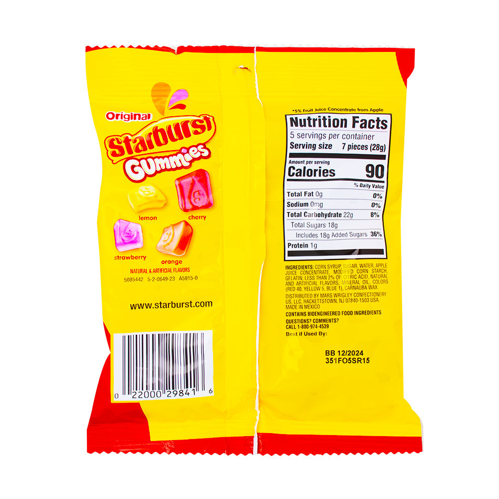 Starburst Gummies Original - 141g