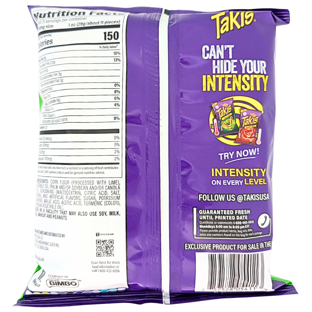 Takis Xtreme Lime - 3.25oz