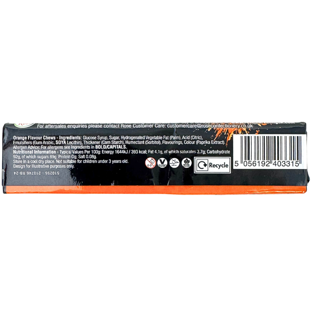Tango Orange Chewbies (UK) - 28g