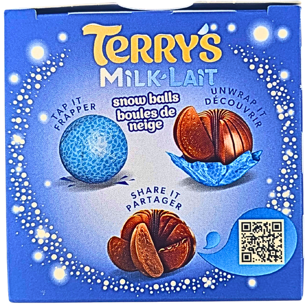 Terry's Milk Snow Balls - 145g *BB Sep 28 2026*