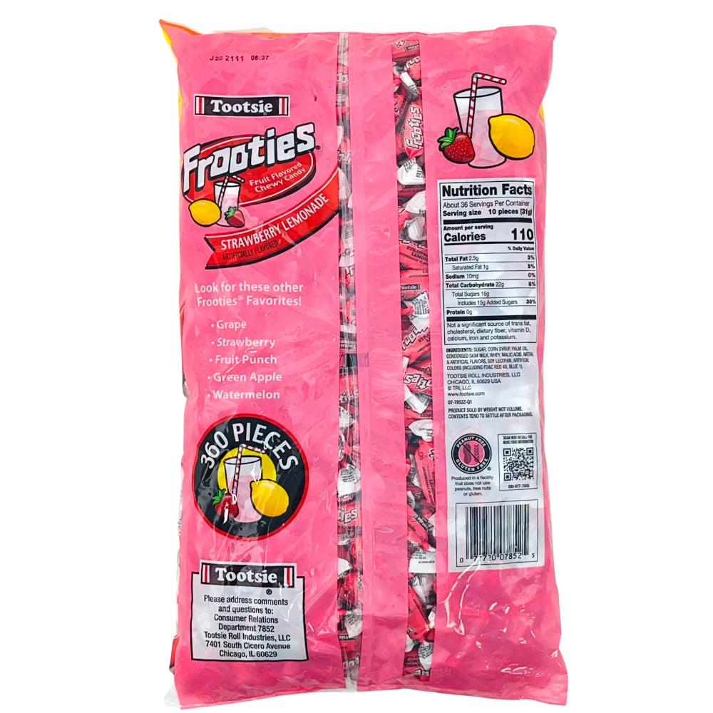 Tootsie Roll Frooties Strawberry Lemonade Candy