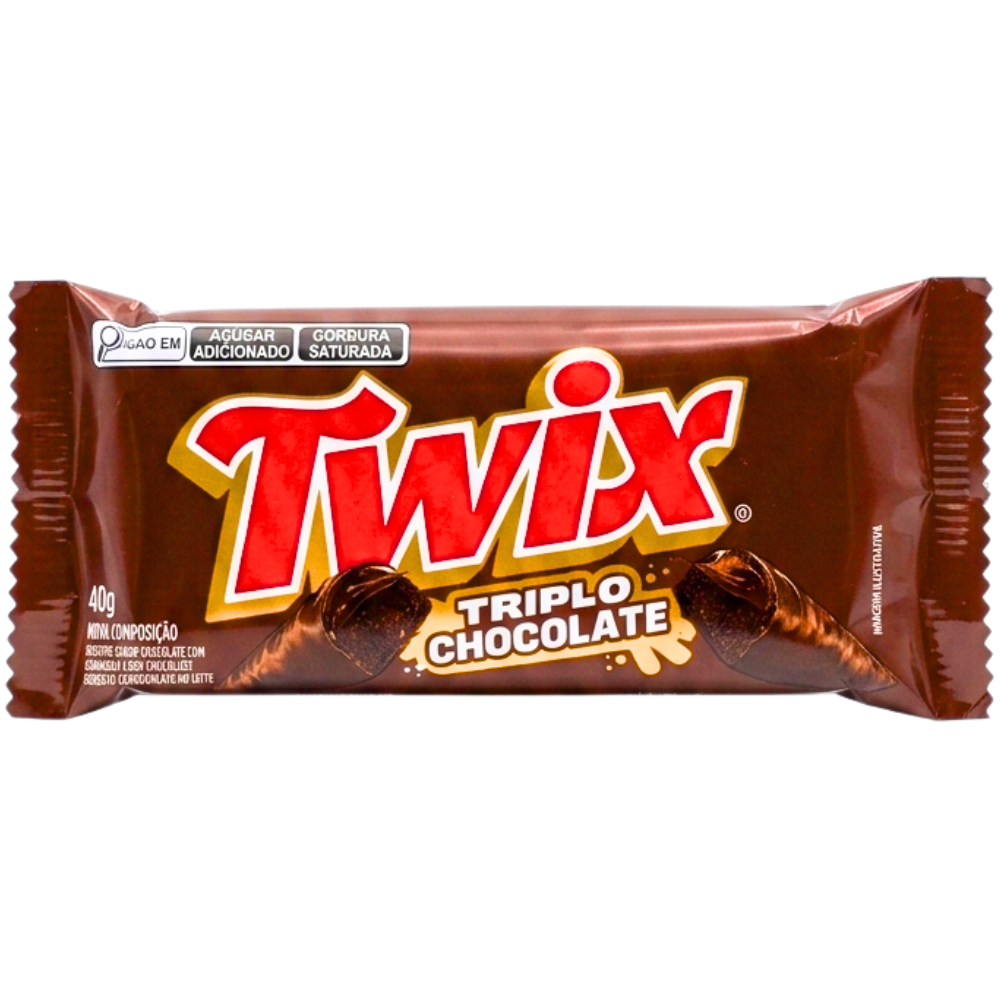 Twix Triple Chocolate (Brazil) - 40g *BB Sep 23 2026*