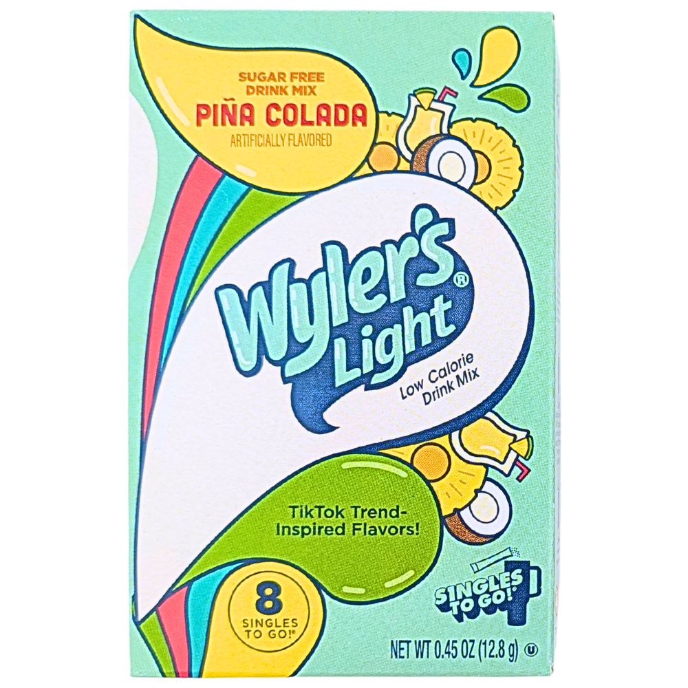 Wyler's Light Singles To Go Drink Mix Pina Colada